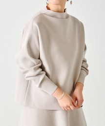 BEARDSLEY | セットアップでもきられる 少しハリがあってきちんと感のでるボトルネックプルオーバー(Tシャツ/カットソー)