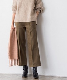 Pierrot | カット起毛ピンタックボックスパンツ(その他パンツ)