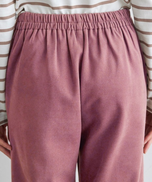 Pierrot（ピエロ）の「カット起毛ピンタックボックスパンツ（その他パンツ・レディース・アイボリー/ミント/ブラック/モカ/ライトグレー/ピンク/ブルーグリーン・M/L/PS/PM/PL/S）」の14枚目の写真