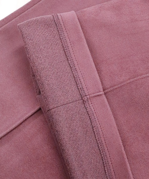 Pierrot（ピエロ）の「カット起毛ピンタックボックスパンツ（その他パンツ・レディース・アイボリー/ミント/ブラック/モカ/ライトグレー/ピンク/ブルーグリーン・M/L/PS/PM/PL/S）」の8枚目の写真