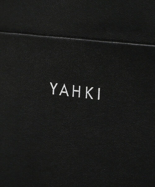 Ray BEAMS（レイビームス）の「YAHKI / キャンバス レザー バッグ（トートバッグ・レディース・ブラック・ONE SIZE）」の5枚目の写真