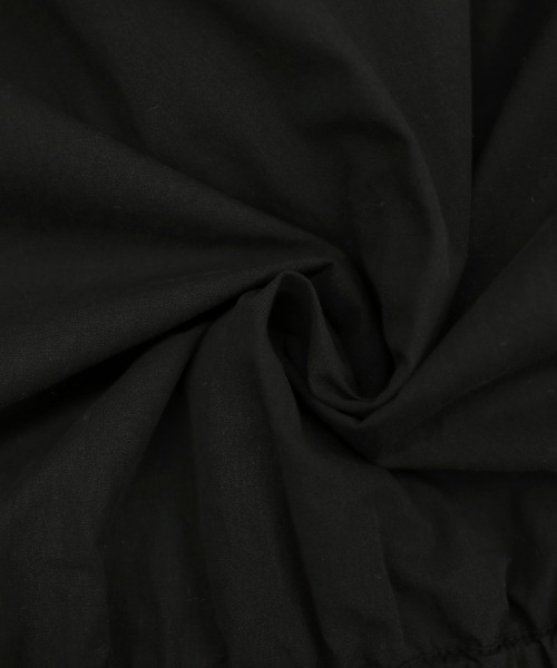 select MOCA（セレクトモカ）の「ドローストリングシャツコンビネゾン（つなぎ/オールインワン・レディース・ブラック/アイボリー・FREE）」の15枚目の写真