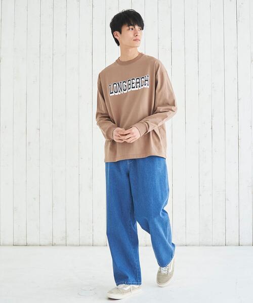 SMITH'S（スミス）の「SMITH'S(スミス)別注ペインターイージーパンツ（デニムパンツ・メンズ・オフホワイト/ネイビー・X-LARGE/LARGE/SMALL/MEDIUM）」の10枚目の写真