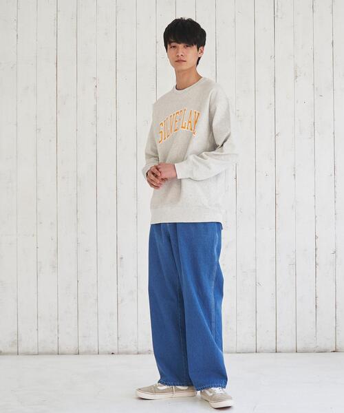 SMITH'S（スミス）の「SMITH'S(スミス)別注ペインターイージーパンツ（デニムパンツ・メンズ・オフホワイト/ネイビー・X-LARGE/LARGE/SMALL/MEDIUM）」の11枚目の写真