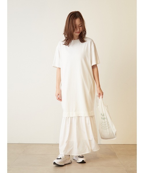 emmi(エミ)の「【emmi atelier】ロゴメッセージ入りエコバッグ(エコバッグ/サブバッグ・レディース・ホワイト/イエロー/ブルー/グリーン・FREE)」の6枚目の写真