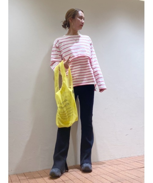 emmi(エミ)の「【emmi atelier】ロゴメッセージ入りエコバッグ(エコバッグ/サブバッグ・レディース・ホワイト/イエロー/ブルー/グリーン・FREE)」の18枚目の写真