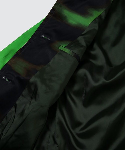 DRIES VAN NOTEN(ドリスヴァンノッテン)の「00010-RINKS 4054 W.W.COAT(ステンカラーコート・レディース・グリーン・S)」の3枚目の写真