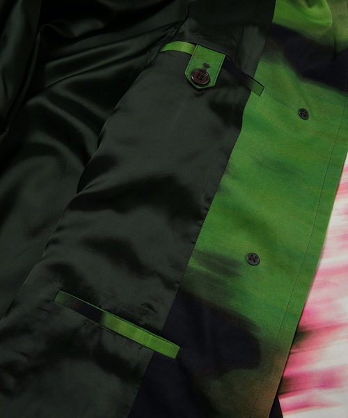 DRIES VAN NOTEN(ドリスヴァンノッテン)の「00010-RINKS 4054 W.W.COAT(ステンカラーコート・レディース・グリーン・S)」の4枚目の写真