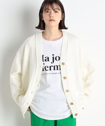 fredy emue | ミドルゲージ ミディ丈Vネックカーディガン(カーディガン/ボレロ)