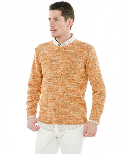 JOSEPH ABBOUD（ジョセフアブード）の「（ECAFIL）クルーネック ニット