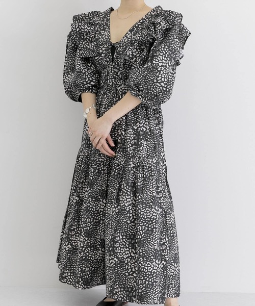 sea new york(シーニューヨーク)の「Sea New York CALLA CHEETAH DRESS(ワンピース・レディース・ブラック系その他・2)」の1枚目の写真