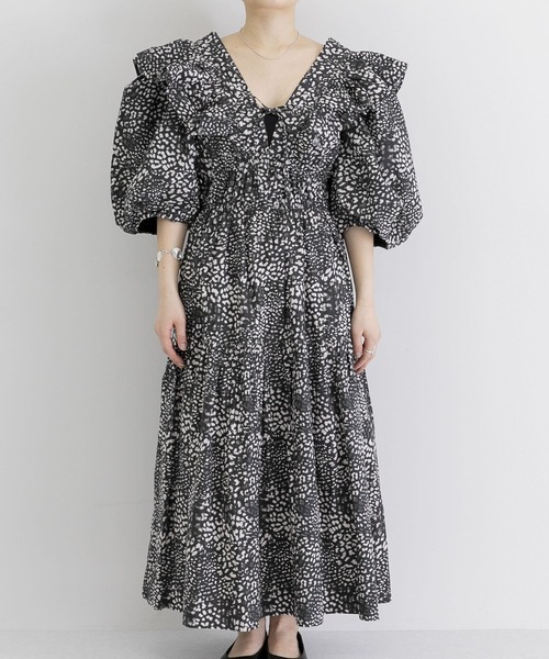 sea new york(シーニューヨーク)の「Sea New York CALLA CHEETAH DRESS(ワンピース・レディース・ブラック系その他・2)」の2枚目の写真