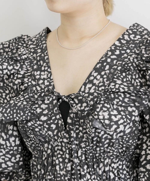 sea new york(シーニューヨーク)の「Sea New York CALLA CHEETAH DRESS(ワンピース・レディース・ブラック系その他・2)」の13枚目の写真