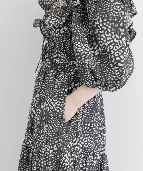 sea new york(シーニューヨーク)の「Sea New York CALLA CHEETAH DRESS(ワンピース・レディース・ブラック系その他・2)」の6枚目の写真