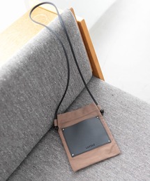 フロントポケットキャンバスショルダーバッグ / 263712