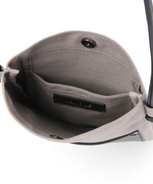 LAKOLE（ラコレ）の「フロントポケットキャンバスショルダーバッグ / 263712（ショルダーバッグ・メンズ・ブラック/グレー/ナチュラル/カーキ/その他9/その他6/ブラウン・FREE）」の17枚目の写真