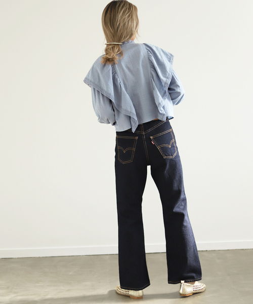 SLOBE IENA（スローブイエナ）の「ビクトリアンコットンレースブラウス◆（シャツ/ブラウス・レディース・ブルー/ナチュラル・FREE）」の16枚目の写真