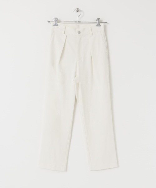 F by ROSSO（エフバイロッソ）の「F by ROSSO　デニムタックストレートパンツ（デニムパンツ・レディース・ホワイト/インディゴブルー・38/36）」の18枚目の写真