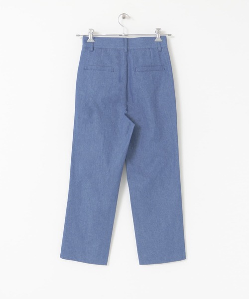 F by ROSSO（エフバイロッソ）の「F by ROSSO　デニムタックストレートパンツ（デニムパンツ・レディース・ホワイト/インディゴブルー・38/36）」の20枚目の写真