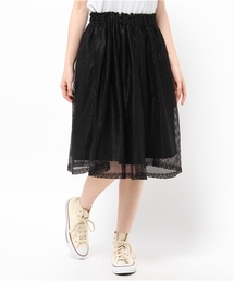 WEGO | WEGO/メッシュミディ丈スカート(スカート)