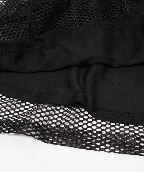 WEGO（ウィゴー）の「WEGO/メッシュミディ丈スカート（スカート・レディース・ホワイト/ブラック・FREE）」の3枚目の写真