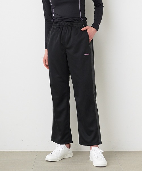 HEAD(ヘッド)の「【HEAD】撥水加工ジャージロングストレートパンツ(品番 549222 と合わせてセットアップ可能)(その他パンツ・レディース・チャコールグレー/ブラック/ネイビー/グレー・LL/M/L)」の6枚目の写真