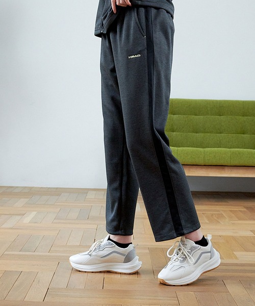 HEAD】撥水加工ジャージロングストレートパンツ(品番 549222 と