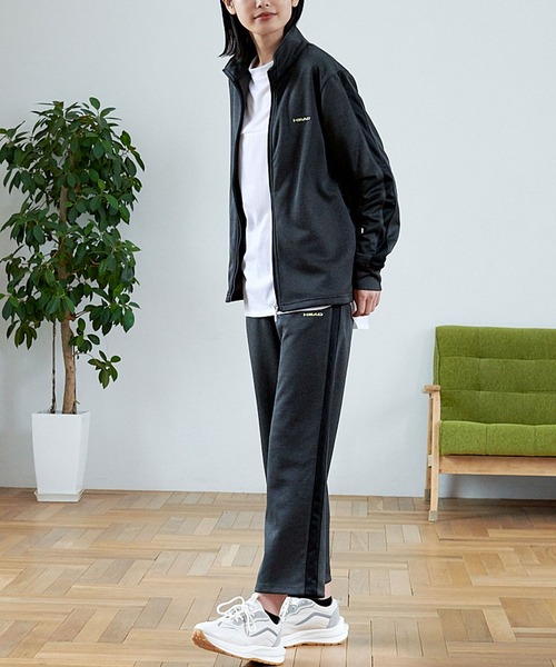 HEAD(ヘッド)の「【HEAD】撥水加工ジャージロングストレートパンツ(品番 549222 と合わせてセットアップ可能)(その他パンツ・レディース・チャコールグレー/ブラック/ネイビー/グレー・LL/M/L)」の12枚目の写真