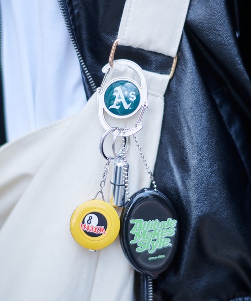 MLB(メジャーリーグベースボール)の「【MLB / メジャーリーグベースボール】チームロゴ カラビナ(キーホルダー・メンズ・A/B/C/D/E/F・ONESIZE)」の20枚目の写真