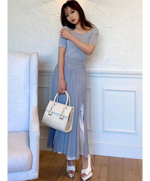 RESEXXY（リゼクシー）の「キルティングデザインハンドバッグ（ハンドバッグ・レディース・ブラック/オフホワイト/ピンク・FREE）」の9枚目の写真