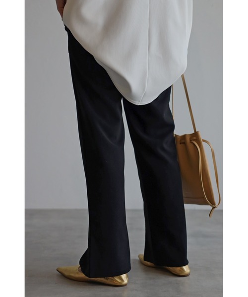 Bonjour Sagan（ボンジュールサガン）の「ベイカーイージーパンツ（その他パンツ・レディース・ブラック/ベージュ/ネイビー・FREE）」の8枚目の写真