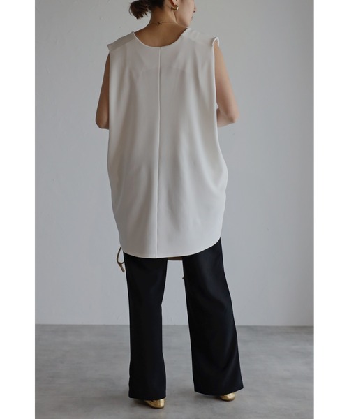 Bonjour Sagan（ボンジュールサガン）の「ベイカーイージーパンツ（その他パンツ・レディース・ブラック/ベージュ/ネイビー・FREE）」の7枚目の写真