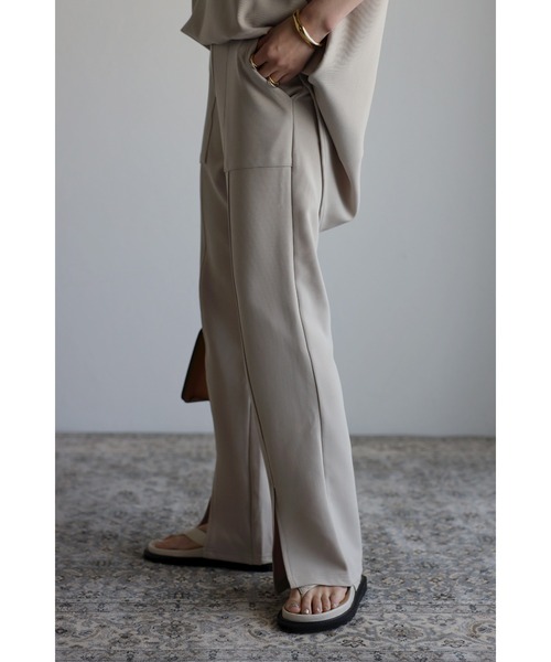 Bonjour Sagan（ボンジュールサガン）の「ベイカーイージーパンツ（その他パンツ・レディース・ブラック/ベージュ/ネイビー・FREE）」の12枚目の写真