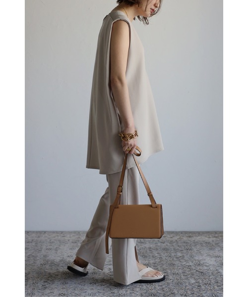 Bonjour Sagan（ボンジュールサガン）の「ベイカーイージーパンツ（その他パンツ・レディース・ブラック/ベージュ/ネイビー・FREE）」の13枚目の写真