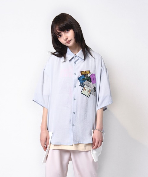 MILKBOY（ミルクボーイ）の「ネームタグSHIRTS（シャツ/ブラウス・レディース・A/B・FREE）」の2枚目の写真