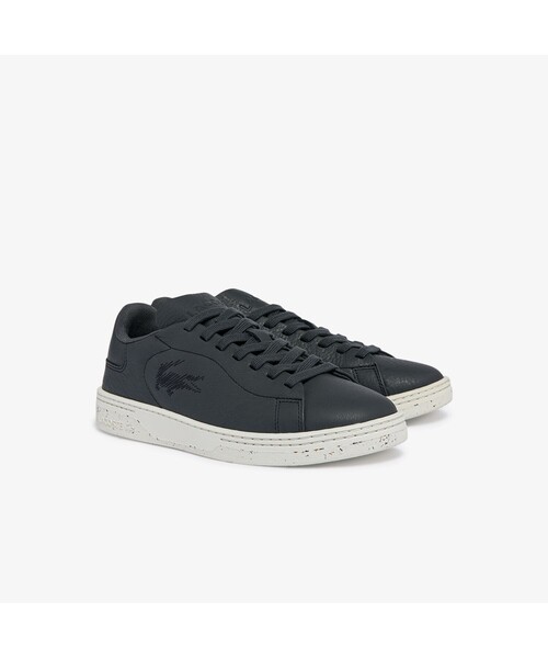 LACOSTE（ラコステ）の「ウィメンズ COURT ZERO 1122 1（スニーカー・レディース・ダークグレー/オフホワイト・22.5cm/23.5cm/24.5cm/23.0cm/24.0cm）」の3枚目の写真