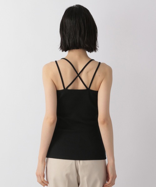 LOWRYS FARM(ローリーズファーム)の「カップ付きクロスキャミソール 267046(Tシャツ/カットソー・レディース・オフホワイト/ブラック/カーキ・FREE)」の12枚目の写真