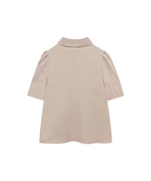 ANDGEEBEE（アンジービー）の「フロントオープンリボンブラウス（シャツ/ブラウス・レディース・ベージュ/ブラック・MEDIUM）」の17枚目の写真