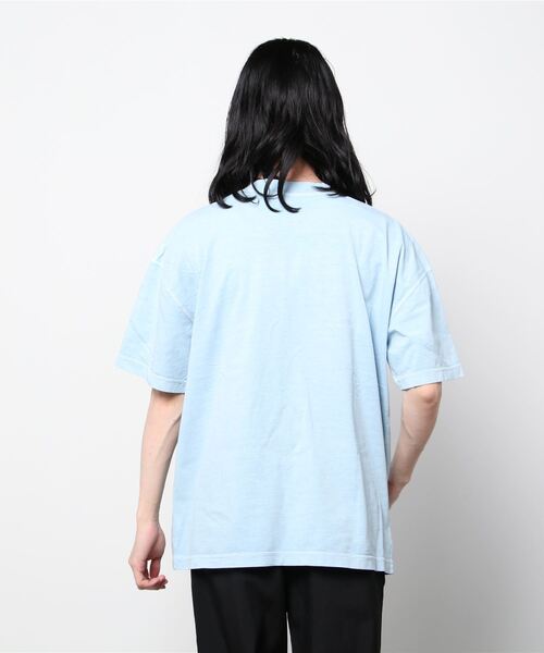 ALLSAINTS（オールセインツ）の「OMIRI CREW T-SHIRT | OMIRI クルー Tシャツ（Tシャツ/カットソー・メンズ・ブルー系その他・M/L/S/XS）」の7枚目の写真