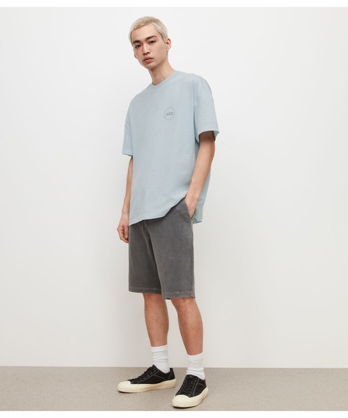 ALLSAINTS（オールセインツ）の「OMIRI CREW T-SHIRT | OMIRI クルー Tシャツ（Tシャツ/カットソー・メンズ・ブルー系その他・M/L/S/XS）」の3枚目の写真