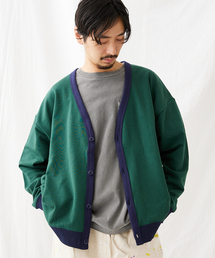 【DISCUS×JOURNAL STANDARD / ディスカス】別注 2トーン スウェット カーディガン