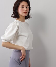 SOUP | 艶感・さらり滑らか/パフスリーブカットソー(Tシャツ/カットソー)