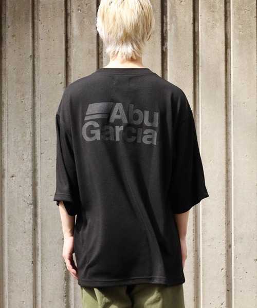ABU GARCIA(アブ・ガルシア)の「Abu Garcia / アブ・ガルシア REFRECTION LOGO DRY TEE 半袖Tシャツ リフレクトロゴ ロゴT(Tシャツ/カットソー・メンズ・ブラック/ホワイト・L/XL/M)」の4枚目の写真