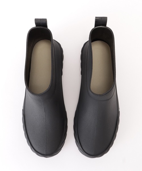 Lace Ladies（レースレディース）の「ショート丈サイドカットシンプルレインブーツ（レインシューズ・レディース・アイボリー/ブラック・23/22.5/24/23.5/24.5/25）」の19枚目の写真