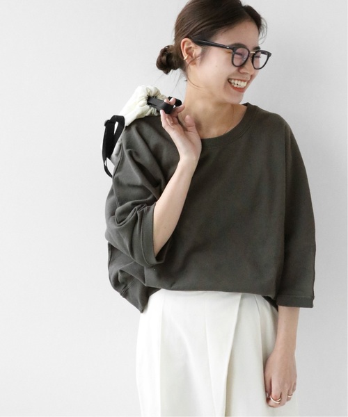 JOURNAL STANDARD relume(ジャーナルスタンダード レリューム)の「《追加2》度甘裏毛ドルマンプルオーバー(Tシャツ/カットソー・レディース・グレー/グレー系その他/ナチュラル・FREE)」の9枚目の写真