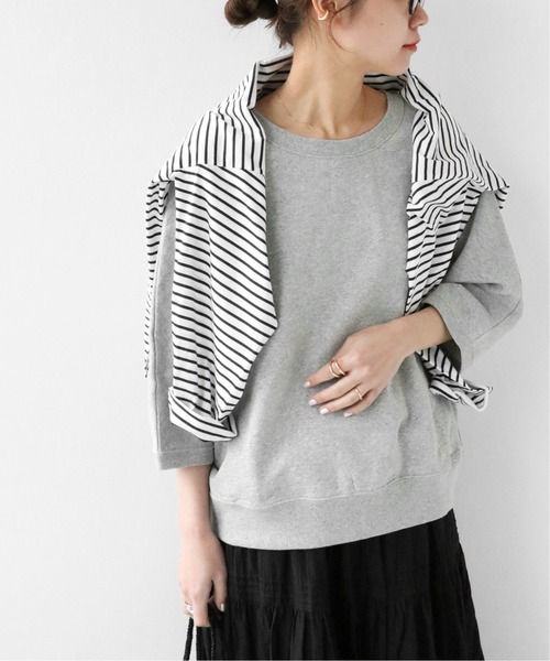 JOURNAL STANDARD relume(ジャーナルスタンダード レリューム)の「《追加2》度甘裏毛ドルマンプルオーバー(Tシャツ/カットソー・レディース・グレー/グレー系その他/ナチュラル・FREE)」の15枚目の写真