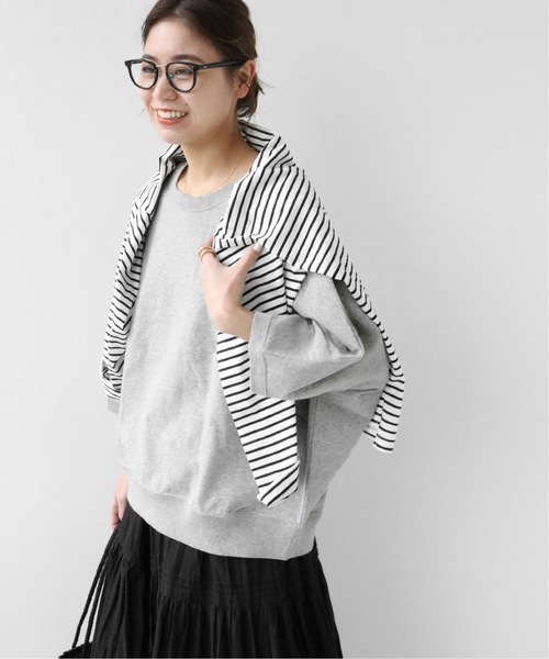 JOURNAL STANDARD relume(ジャーナルスタンダード レリューム)の「《追加2》度甘裏毛ドルマンプルオーバー(Tシャツ/カットソー・レディース・グレー/グレー系その他/ナチュラル・FREE)」の16枚目の写真