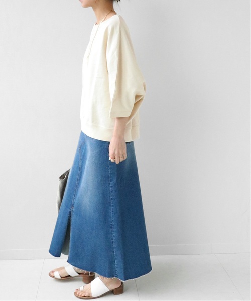 JOURNAL STANDARD relume(ジャーナルスタンダード レリューム)の「《追加2》度甘裏毛ドルマンプルオーバー(Tシャツ/カットソー・レディース・グレー/グレー系その他/ナチュラル・FREE)」の19枚目の写真
