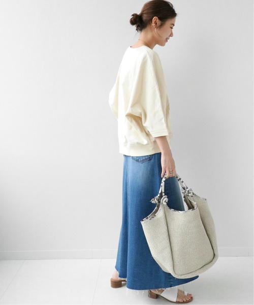 JOURNAL STANDARD relume(ジャーナルスタンダード レリューム)の「《追加2》度甘裏毛ドルマンプルオーバー(Tシャツ/カットソー・レディース・グレー/グレー系その他/ナチュラル・FREE)」の20枚目の写真