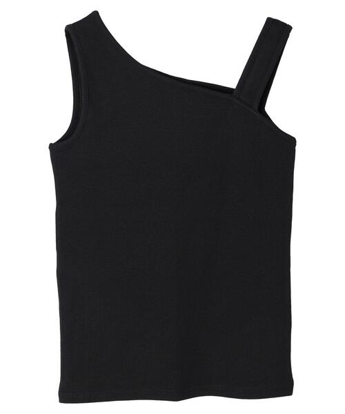 AMERICAN HOLIC（アメリカンホリック）の「変形ショルダーリブタンクトップ1（タンクトップ・レディース・ブラウン/ブラック・L/M）」の20枚目の写真